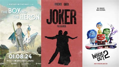LIST: 2024 most anticipated films to help you plan your date .